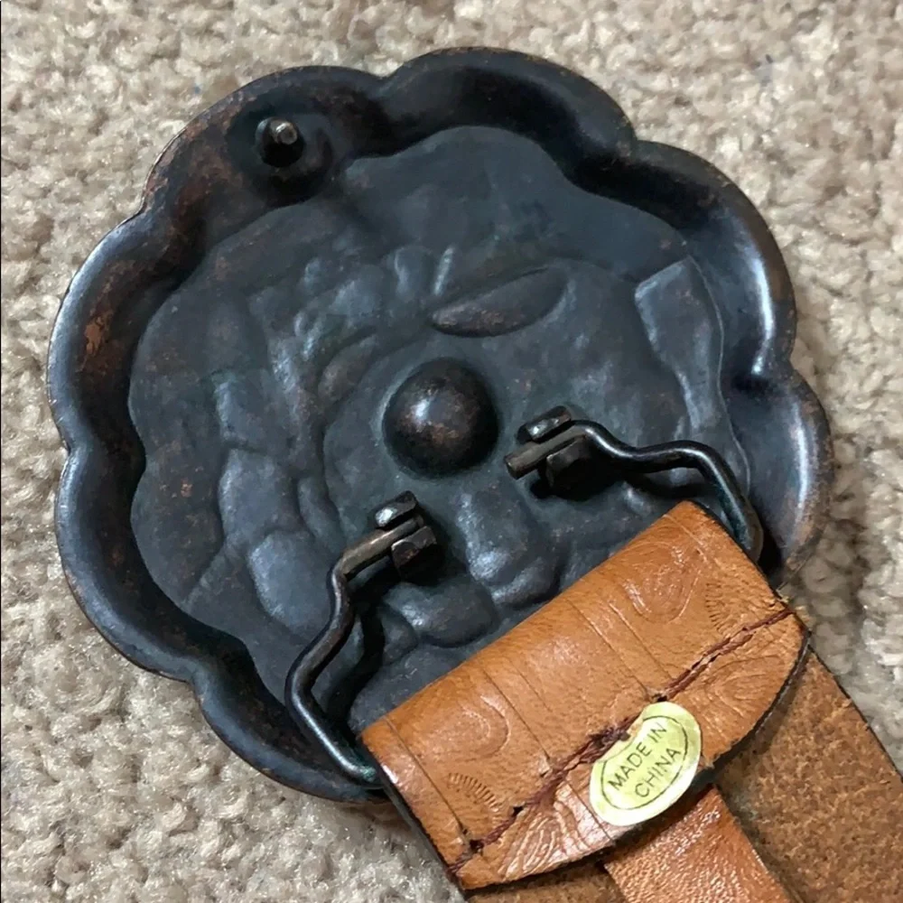 Olga Santini small Italian leather embellish‎ belt